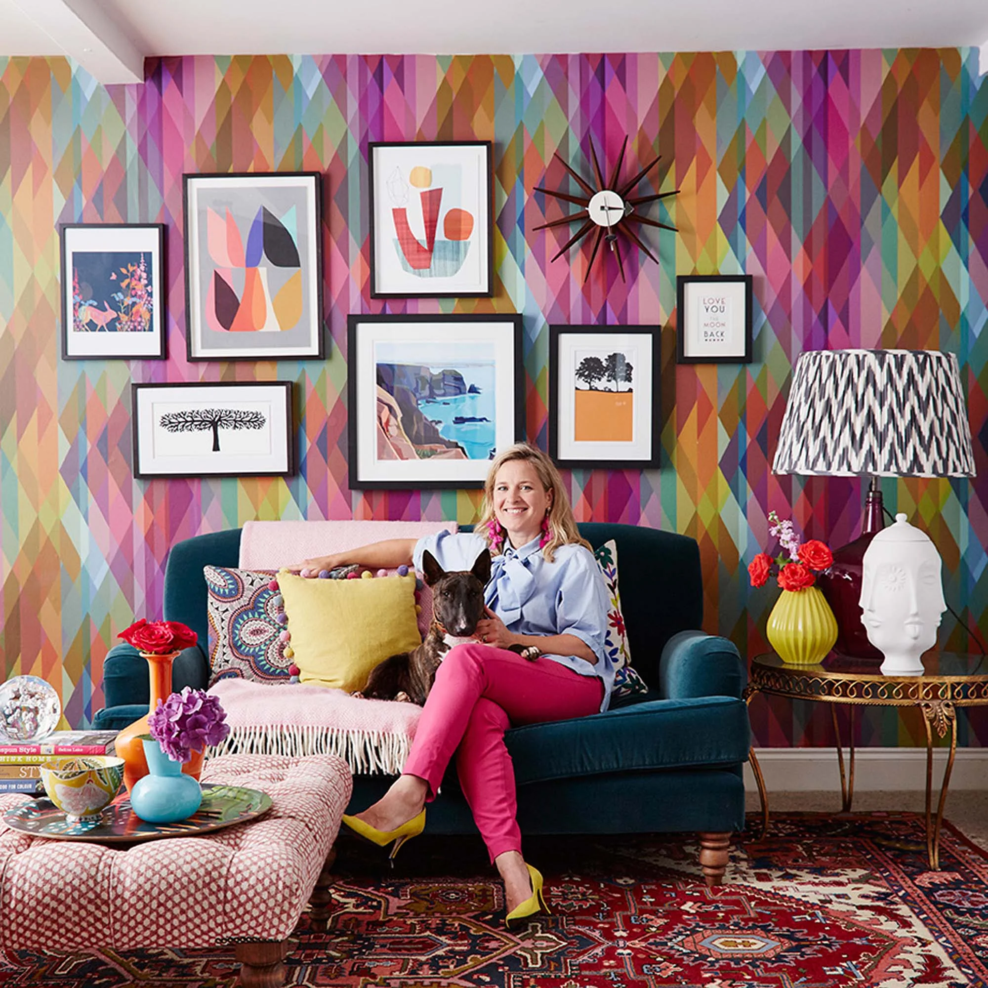Do you dress like you decorate The Pink House